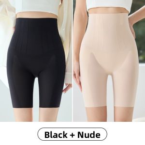 MiiOW | High-Waist Abdomen-Shaping Pants Womens Postpartum Safety Bottoming Tights Strong Waist Slimming Prevents Exposure