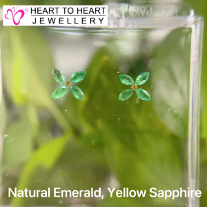 Natural Gemstone Emerald Yellow Sapphire (Gembox8017)