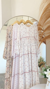 Gamis Lipit Anak Motif Safira Series Lucu Cantik Usia 5-12 Tahun - Bisa COD