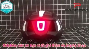 Mũ Bảo Hiểm Xe Đạp Thể Thao PROMEND TK-12H15 Có Đèn Sau – An Toàn Thông Thoáng Kính Tráng Gương