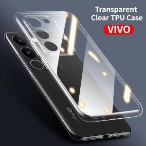 Casing For Samsung Galaxy A15 A55 A35 A25 A05 A05S A 15 55 35 25 05 05S 4G 5G 2023 SamsungA15 A 15 Phone Case TPU Clear Anti-Fall Protect Cover For Slim Transparent Cases