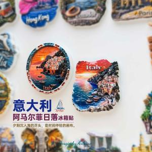 Mặt Dán Tủ Lạnh Thiết Kế Sư Quà Lưu Niệm Du Lịch Bắc Âu Trang Trí Nhà Quà Tặng Cao Cấp Chất Liệu Nhựa Thủ Công Mỹ Nghệ