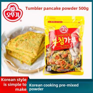 South Korea Pickle Cake Powder Tumbler Pancake Powder Aotuji Seafood Scallion Pancake Leek Cake South Korea Cooking Ingredients