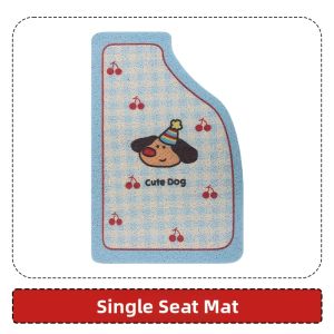 CapitAuto | Cute Cartoon Waterproof Dirt-Resistant Car Carpet Pad