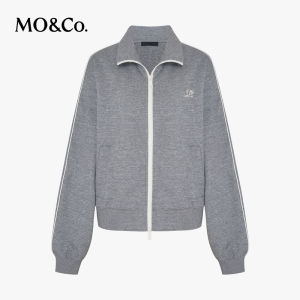 MO&Co. | Spring and Autumn Wool Blended Collared Jacket