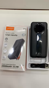 Powerbank VFAN F16 Tahan Lama 20000mAh dengan Pengisian Daya Cepat 22.5W - Kompatibel Multi-Device