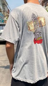 KAOS ATASAN OBLONG DISTRO PRIA DEWASA LENGAN PENDEK GAMBAR DEPAN BELAKANGT-SHIRTKEKINIXS-XXL-443