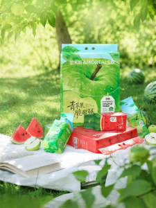 AMORTALS | Khăn Lạc Mặt Tiện Lợi Treo Tường 10 Gói