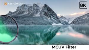 K&F CONCEPT NANO-X UV Filter with 28 Multi-Layer Coatings HD/Hydrophobic/Scratch Resistant/Ultra-Slim UV Filter