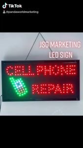 Energy saving light billboard LED SIGN Cellphone Repair