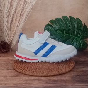Sepatu Sneakers Anak Perempuan / Laki Laki Motif HEMF Motif Garis 2 Terbaru IMPORT BISA COD