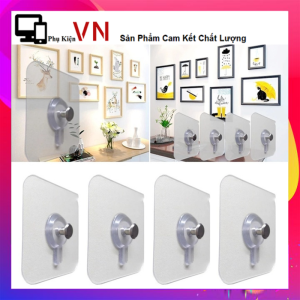COMBO 10 Móc dán dính tường chuyên dụng treo tranhđồng hồ chụi lực tốt.Móc đinh siêu dính không cần khoan / Móc Treo Tranh Dán Tường