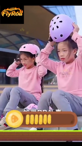 Kids Safety Gear Set - Adjustable Helmet Knee & Elbow Pads for Roller Skating Cycling Skating - Pink