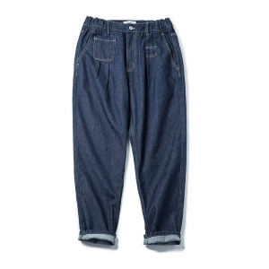 MADEN | Vintage Washed Straight Loose Denim Jeans