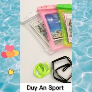 Túi Đựng Điện Thoại Chống Nước Cao Cấp Trong Suốt Có Dây Đeo - Túi Chống Nước Điện Thoại Khi Đi Bơi Đi Tắm Biển