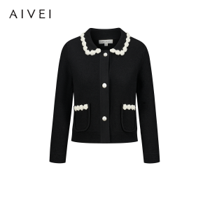 AIVEI | Elegant and Stylish 3D Flower Knit Cardigan
