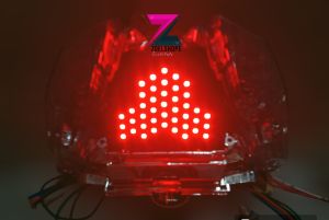 Stoplamp running Beat New/ street /Esp 2016-2019 Full Merah 10 Mode soket sudah PNP tinggal pasang