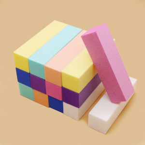 20pcs/lot Buffer Sanding Block Professional Nail Files Pedicure Manicure Polisher Nail Art Tools Polishing Mini Sponge File