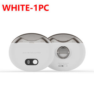 Electric Nail Clipper with UV Light Low Noise Nail Grinder for Adults Kids Safe Finger Toe Care Home Nursing Manicure Tool