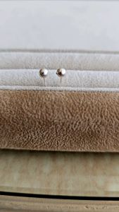 จมูกพินเงินแท้ 925 ดีไซน์เรียบหรู ของแท้ 100%