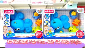 Đồ Chơi Bạch Tuộc Phun Nước Winfun 007117A Cho Bé 6M+