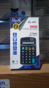 Kalkulator mini / kalkulator saku 8 digit 2 power (cahaya & Batrai)-K1