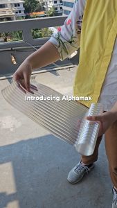ALPHAMAX Fluted/Morru Sticker | Sticker Kaca Fluted/Morru Jendela | Sticker Kaca Fluted/Morru Pintu
