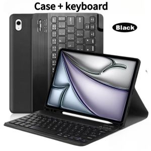 Case For iPad Air 11-inch (M4)For iPad Air 11-inch (A3459 A3460 A3463) Detachable Keyboard Case with Pen Holder