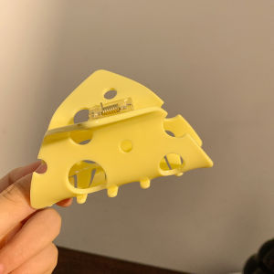 กิ๊บติดผมสีเหลืองสุดน่ารักสำหรับผู้หญิง สไตล์ปลาฉลาม คลิปติดผมแบบใหม่ คลิปติดผมแบบใหม่ สไตล์หวาน คลิปติดผมแบบใหม่