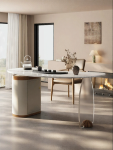 Luxury Stone Simple Modern Tea Table