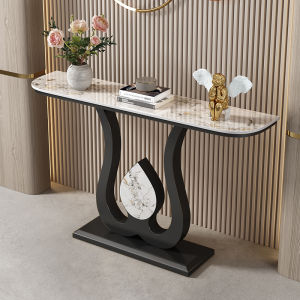Home Console Tables Accessible Luxury Modern Console Wall Hotel Corridor Entrance Cabinet Italian Bench Desk Side View Sets