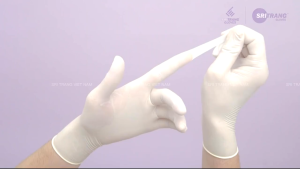 Thùng găng tay cao su y tế Latex Có Bột Sri Trang VIVA 4.8g 100 chiếc/hộp