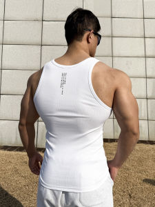 ORGN | Slim Fit Heavy Ribbed Gym Training Sleeveless Vest