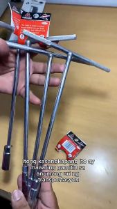 Redtool 1PCS T-Wrench 6mm-19mm Original Flyman Tools t wrench set t wrench tool set t range socket