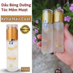 Dầu Bóng Dưỡng Tóc Mềm Mượt Kella Hair Coat - 60ml mang lại độ bóng mượt và mềm mại cho mái tóc của bạn.