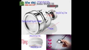 Đầu Nối Vòi Nước Tiết Kiệm Áp Lực Ti0503 - Phụ Kiện Ống Nước Đa Năng