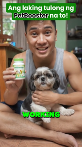Buy 1 Take 2 | NutriVet+ PetBooster Pet Energy Support Powder Dog & Cat Energy Supplement | Easy Mix