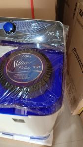 Mesin cuci 2 Tabung AQUA JAPAN AQW 1050 XT Hijab Series Airdry System 10 KG Cuci dan Kering