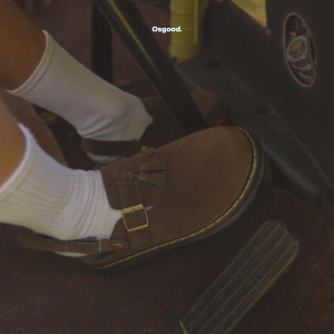 Osgood - Paul Suede Brown - Sandal Kulit