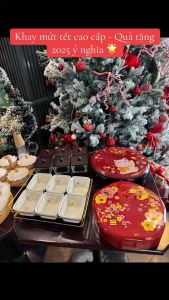 Khay mứt Tết bằng sứ cao cấp