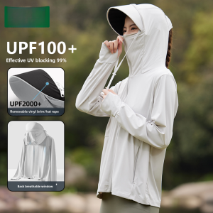 Mulinshan Ice Silk UV Protection Clothing Lightweight Breathable Outdoor Mens Summer New Arrival Fashionable Sunscreenwear
