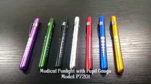 Medical Penlight with Pupil Gauge for Nurses and Healthcare Professionals
