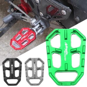 For Kawasaki Z650 NINJA650 Z650RS 2017-2021 2020 Motoecycle Accessories Billet Footrest Wide Pedals Pedal Rest Footpegs