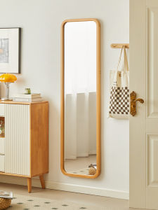 DIKEXUN | Solid Wood Full Length Standing Mirror