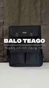 Balo Thời Trang TEAGO Đựng Laptop 15.6 inch Chất Vải Oxford Cao Cấp - BL211