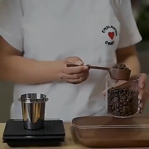 Cangkir Bubuk Kopi Dosing Cup 51/53mm/58mm Espresso Machine Silver