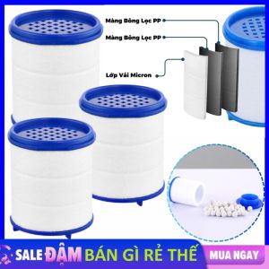 SET 5 Lõi Lọc Nước Thay Thế Cho Đầu Vòi Lọc Sạch Cận Bẩn Tạp Chất Vi Khuẩn Tại Vòi An Toàn Khi Sử Dụng - Lõi Bông Lọc PP Thay Thế Cho Đầu Lọc Nước Tiện Ích - Phụ Kiện Vòi Nước Dụng Cụ Nhà Bếp