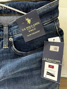 QUẦN JEAN THUN US POLO USA SLIM FIT SIZE 28. HÀNG TẠI MỸ
