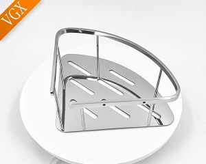 Rak Kamar Mandi Tempat Sabun Kamar Mandi Rak Sudut Rak Aluminium 2 Tingkat Ukuran 285 X 22 X 30 CM
