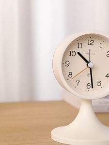Đồng hồ báo thức Honey Time phong cách Bắc Âu hình Quạt sang trọng đồng hồ để bàn trang trí
